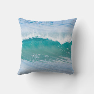 Malibu Gem Ocean Wave Cotton Pillow Kudde