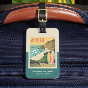 Malibu, Kalifornien Bagagebricka