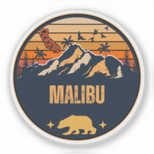 Malibu, Kalifornien Klistermärken
