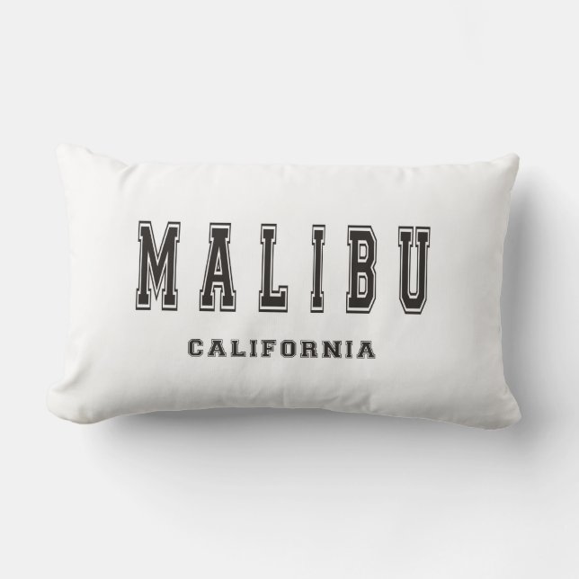 Malibu Kalifornien Lumbarkudde (Framsida)