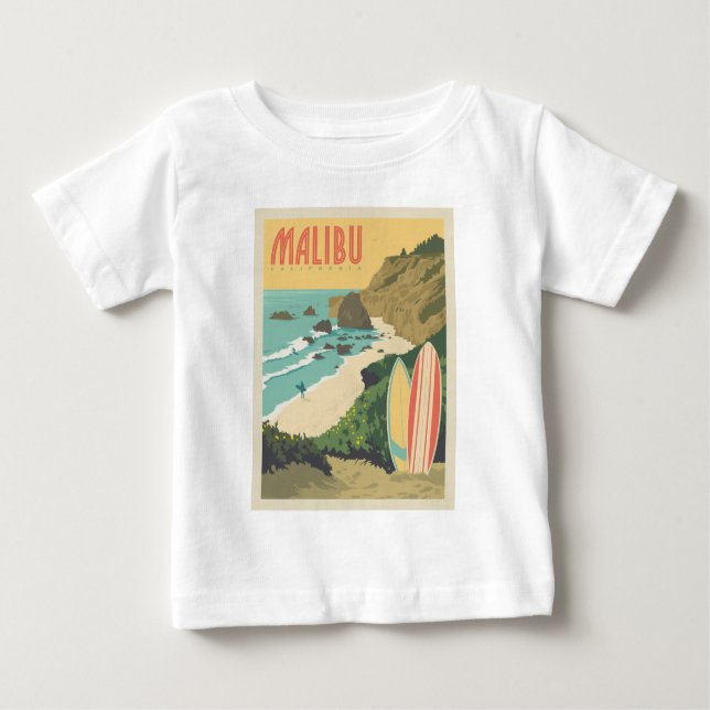 Malibu, Kalifornien T Shirt (Framsida)