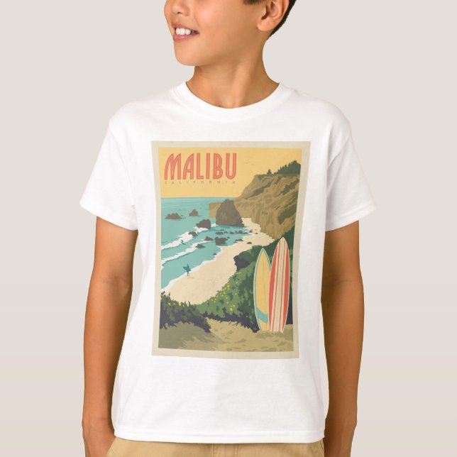 Malibu, Kalifornien T Shirt (Framsida)