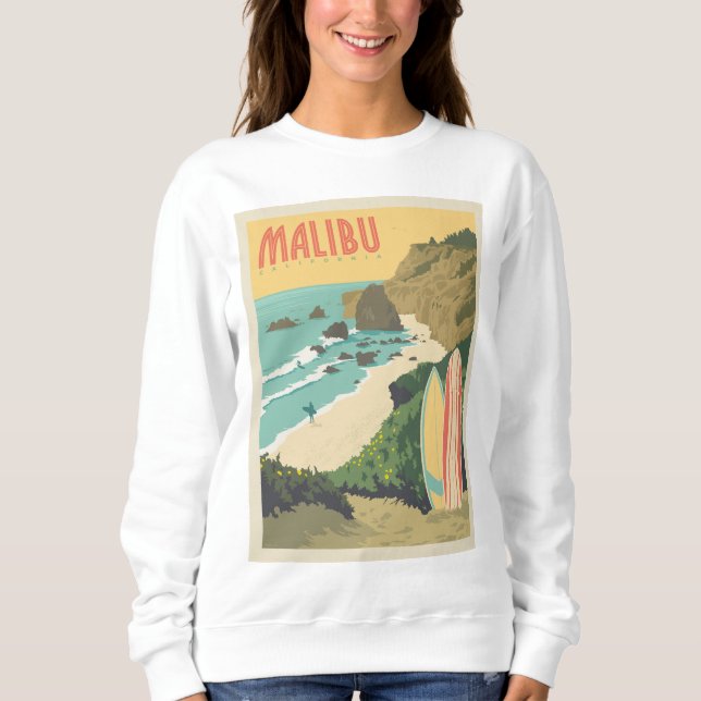 Malibu, Kalifornien T Shirt (Framsida)