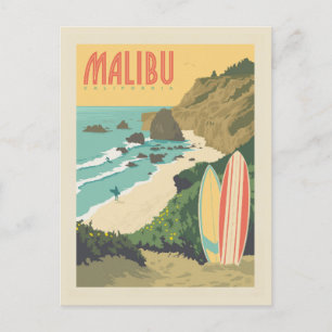 Malibu, Kalifornien Vykort