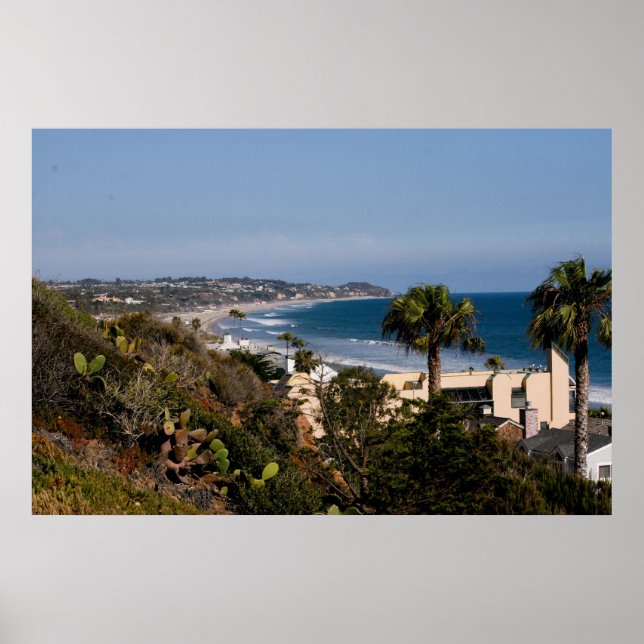 Malibu Kusten Poster (Framsidan)