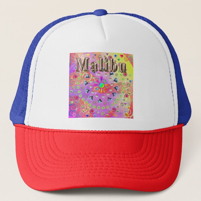 Malibu Lucky Golden Hat Keps (Framsida)