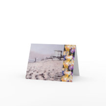 Malibu Orchid Trim Surf Välkomstkort