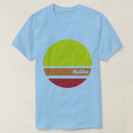 Malibu retro T-tröja Tee Shirt
