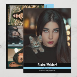 Malibu Ridge 4 | Modellering av komp-kort Inbjudningar