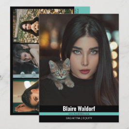 Malibu Ridge 4 | Modellering av komp-kort Inbjudningar