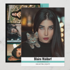 Malibu Ridge 4 | Modellering av komp-kort Inbjudningar