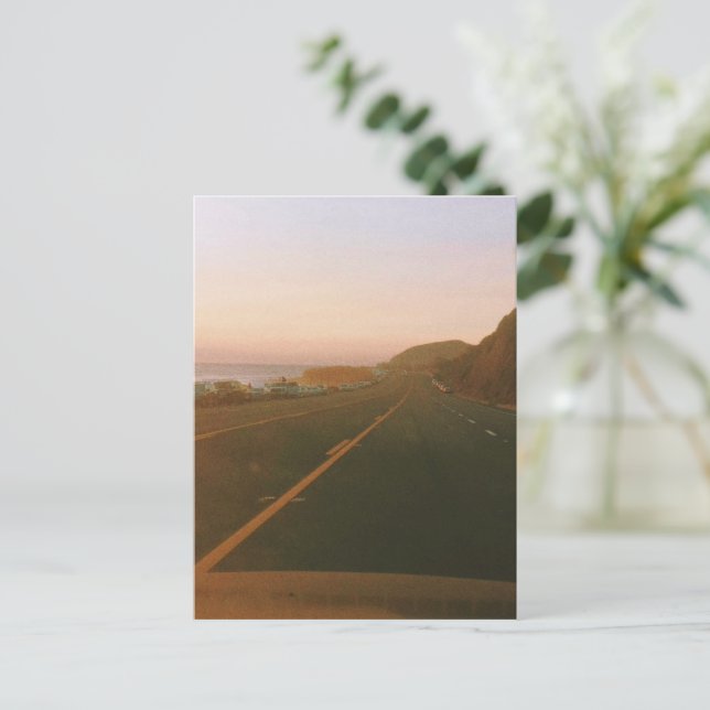 Malibu Roadtrip Helg Vykort (Stående Fram)