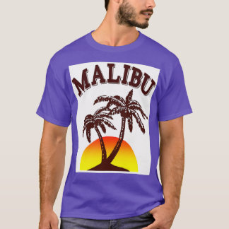 Malibu Rum Gift Halloween Day Thanksgiving Christm T Shirt