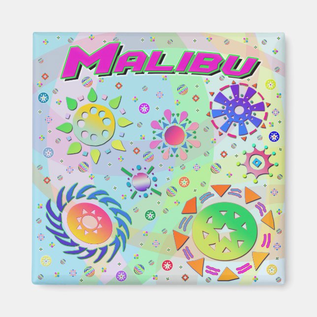 Malibu Seven Sol & Energy Magnet (Framsidan)