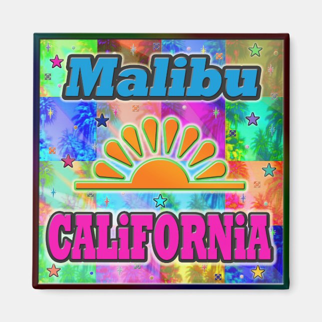Malibu Sol & Handflatan Magnet (Framsidan)