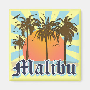 Malibu strand Kalifornien CA Magnet
