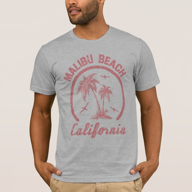 Malibu strand t-shirt (Framsida)