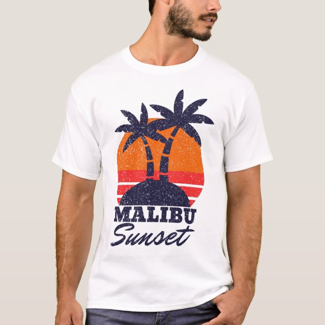 Malibu Summer T Shirt (Framsida)