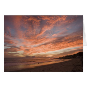 Malibu Sunset Hälsningskort
