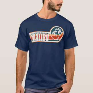 Malibu Surfing California T Shirt