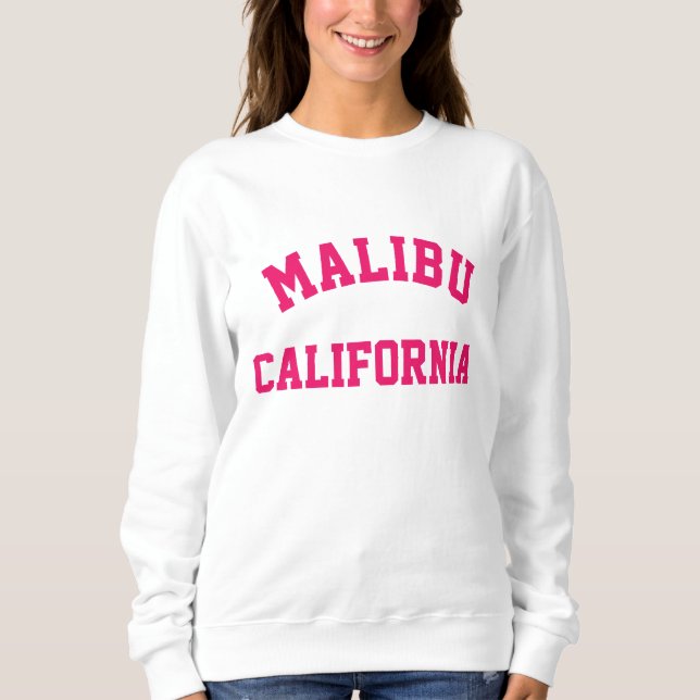 Malibu Sweatshirt T Shirt (Framsida)