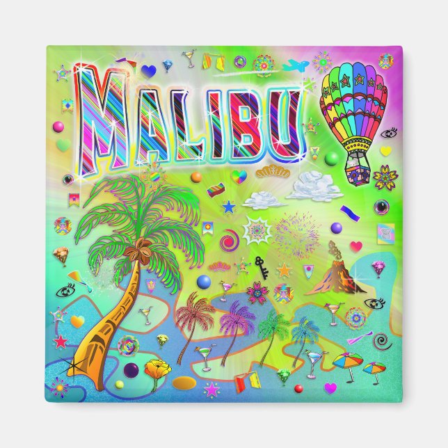Malibu Tidlös Melodi Magnet (Framsidan)
