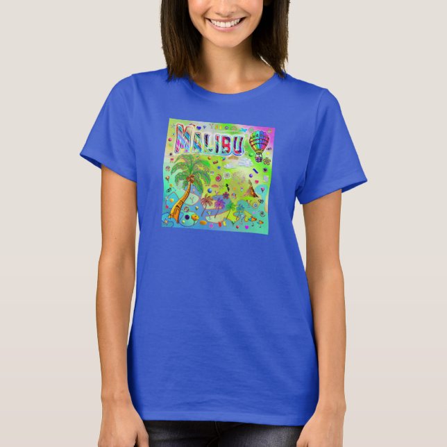 Malibu Timless Melody T-Shirt (Framsida)