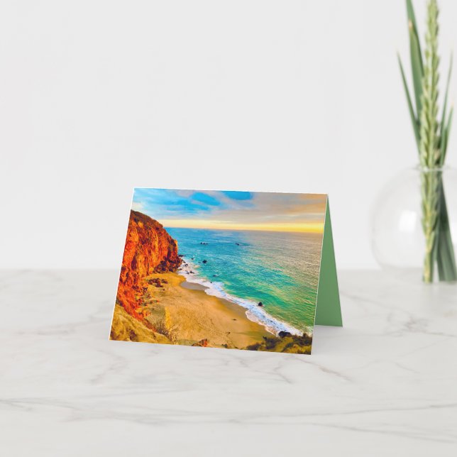 Malibu View-kort  Kort (Framsida)