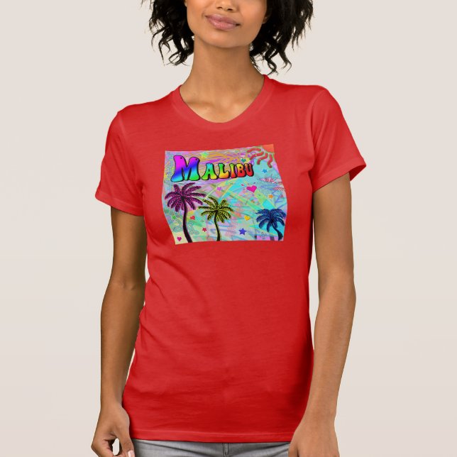 Malibu Vivid Romantik T-Shirt (Framsida)