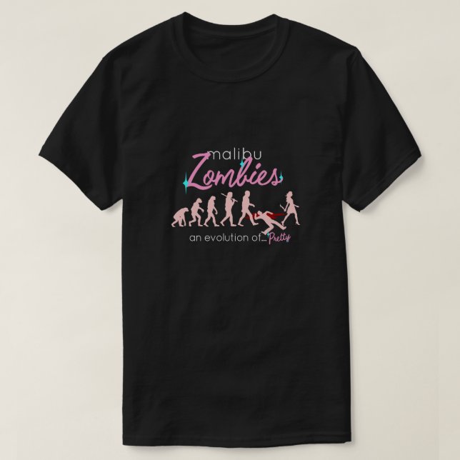 Malibu Zombies T Shirt (Design framsida)