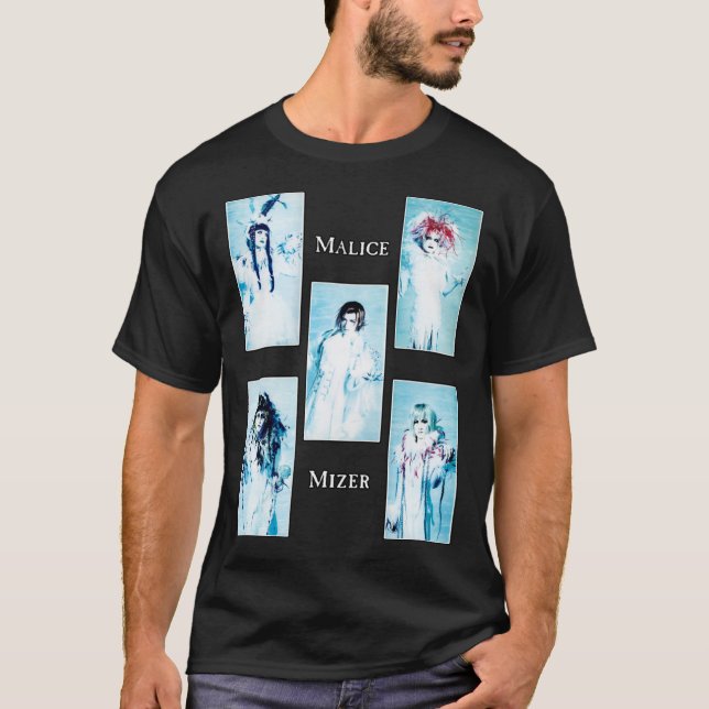 MALICE MIZER - Le ciel (Japanska Visual Kei Sten B T Shirt (Framsida)
