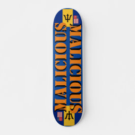 MALICIOUS JMT BARB 7 3/4-tums Skateboard Deck