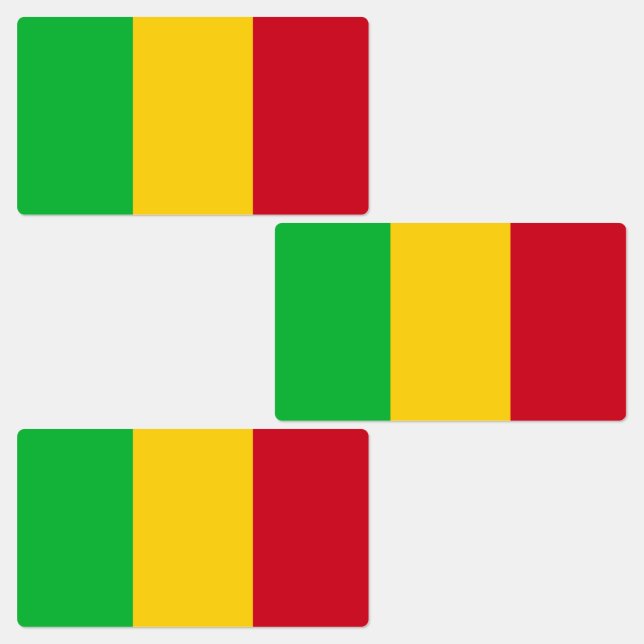 Maliflagga Klistermärke (Grupp)