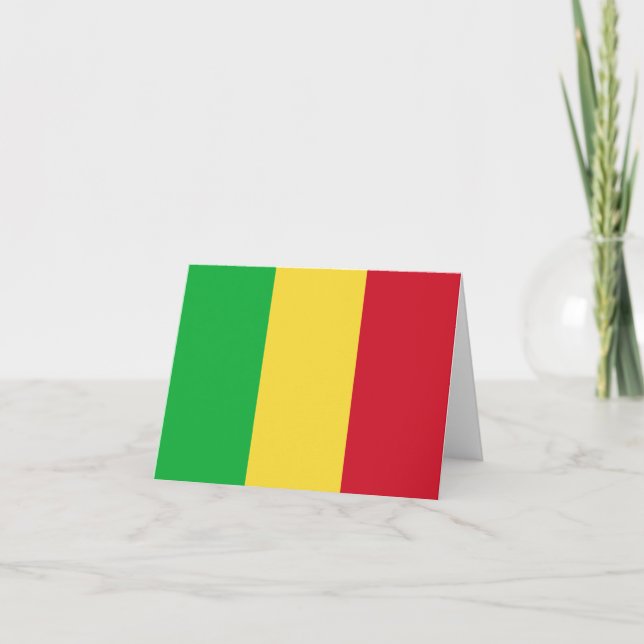 Maliflagga Notekort Kort (Framsida)
