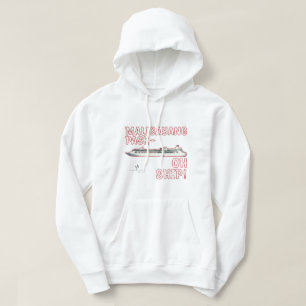 Maligayang Pask-OH FRAKT! Grönt jul Cruise Ho Hoodie