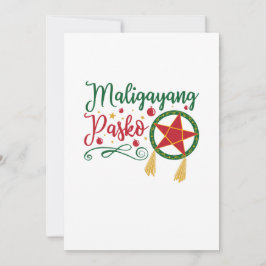 Maligayang Pasko Filipino jul Filippinerna Julkort