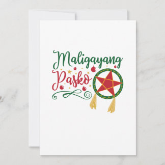 Maligayang Pasko Filipino jul Filippinerna Julkort
