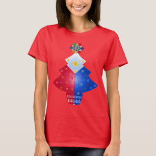 Maligayang Pasko, Filippinerna Julgran T Shirt