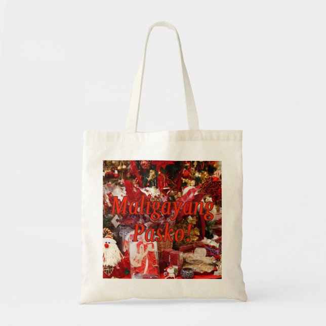 Maligayang Pasko! God jul i Tagalog rf Tygkasse (Framsidan)