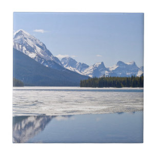 Maligne Sjö - Jasper National Park, Kanada Kakelplatta