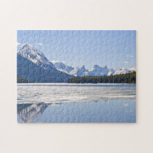 Maligne Sjö - Jasper National Park, Kanada Pussel