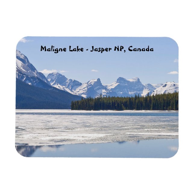 Maligne Sjö - Jasper nationalpark, Kanada Magnet (Horisontell)