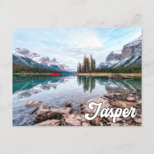Maligne Sjö, Jasper nationalpark Vykort