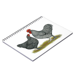 Maline Chickens Anteckningsbok Med Spiral