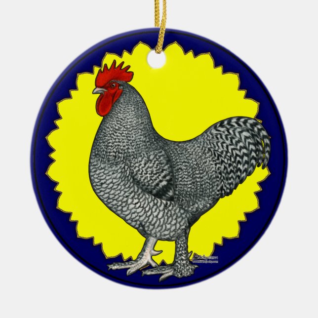 Maline Tupp Julgransprydnad Keramik (Framsidan)