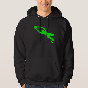Målinnehavare - Grönt Hoodie