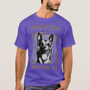 Malinois belgisk herde (15) t shirt