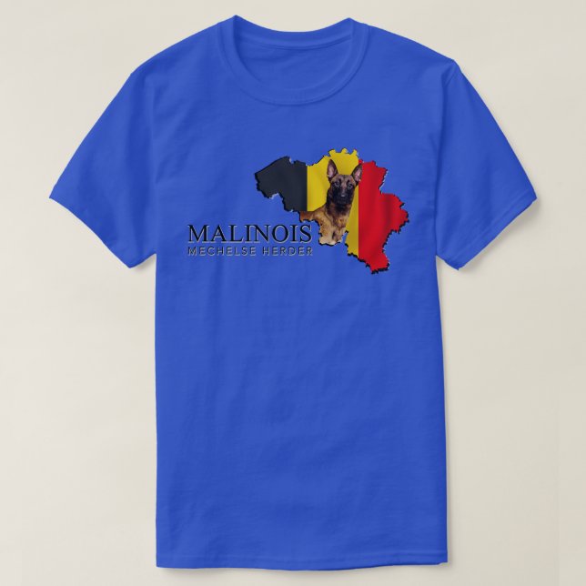 Malinois belgisk herde (17) t shirt (Design framsida)