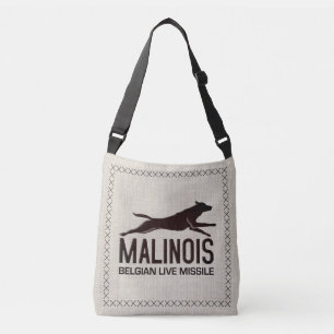 Malinois - belgisk herde - Mechelaar - Maligator Axelväska