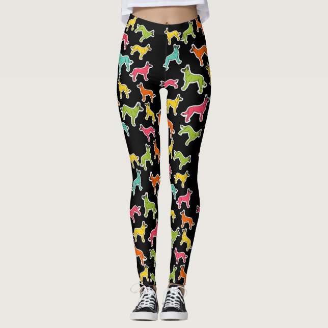 Malinois - belgisk herde - Mechelaar - Maligator Leggings (Framsida)